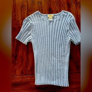 Talbots powder blue spring sweater size large